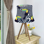 Illusion Toucan Print Bell Lamp Shade