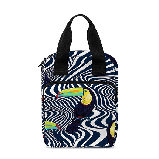Illusion Toucan Print Bible Tote Bag
