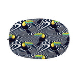 Illusion Toucan Print Car Side Mirror Covers