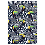 Illusion Toucan Print Curtain