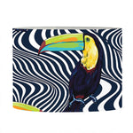 Illusion Toucan Print Drum Lamp Shade