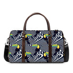 Illusion Toucan Print Duffle Bag
