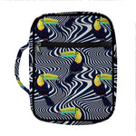 Illusion Toucan Print Front Pocket Bible Bag