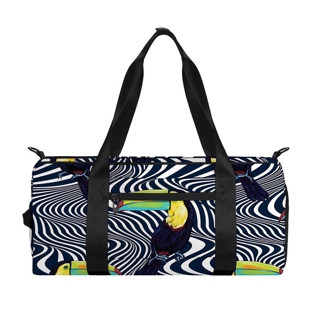 Illusion Toucan Print Gym Bag