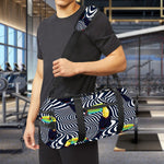 Illusion Toucan Print Gym Bag