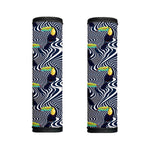 Illusion Toucan Print Handle Covers