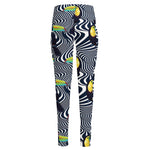 Illusion Toucan Print High-Waisted Pocket Leggings