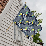Illusion Toucan Print House Flag