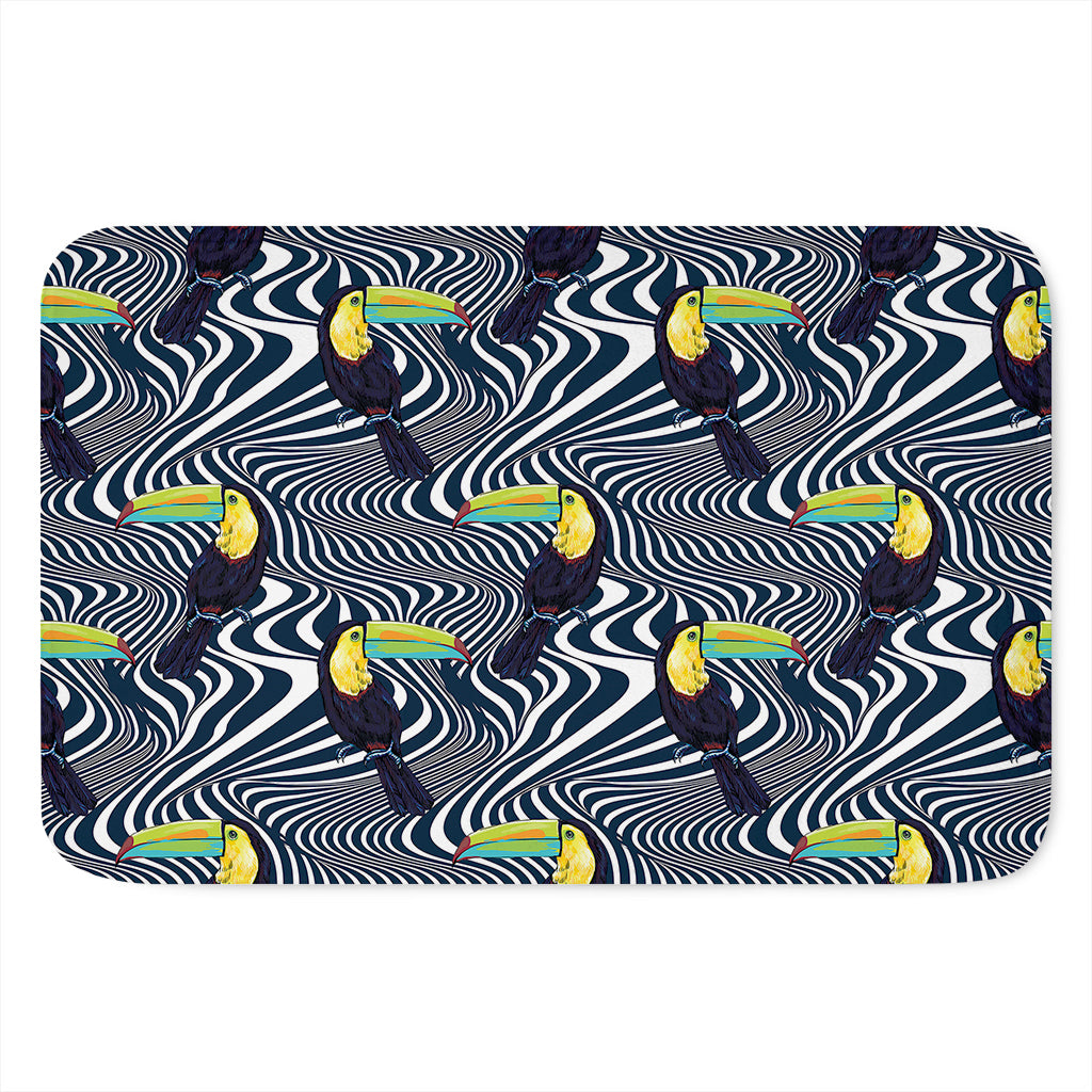 Illusion Toucan Print Indoor Door Mat