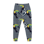 Illusion Toucan Print Jogger Pants