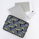 Illusion Toucan Print Laptop Sleeve