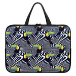 Illusion Toucan Print Laptop Sleeve With Handle