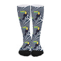 Illusion Toucan Print Long Socks