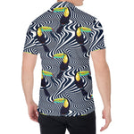 Illusion Toucan Print Men's Shirt