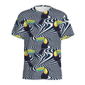 Illusion Toucan Print Men's Athletic T-Shirt