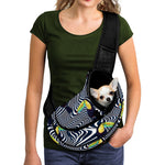 Illusion Toucan Print Pet Sling Carrier