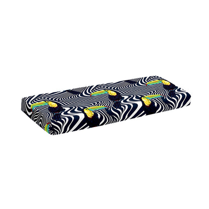 Illusion Toucan Print Piano Keyboard Cover