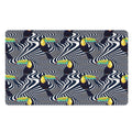 Illusion Toucan Print Polyester Doormat
