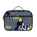 Illusion Toucan Print Portable Lunch Bag