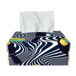 Illusion Toucan Print Rectangle Tissue Box Cover
