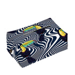 Illusion Toucan Print Rectangle Tissue Box Cover