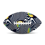 Illusion Toucan Print Rugby Ball