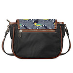 Illusion Toucan Print Saddle Bag