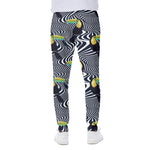 Illusion Toucan Print Scuba Joggers