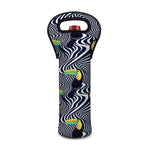 Illusion Toucan Print Single Neoprene Wine Tote