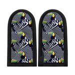 Illusion Toucan Print Skillet Handle Cover