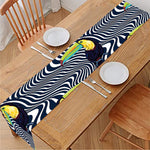 Illusion Toucan Print Table Runner