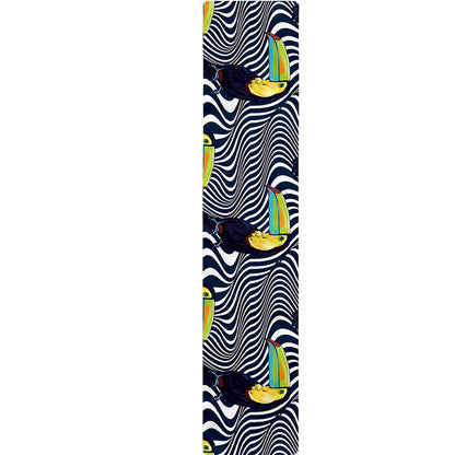 Illusion Toucan Print Table Runner