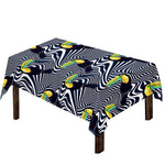 Illusion Toucan Print Tablecloth