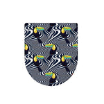 Illusion Toucan Print Toilet Lid Cover
