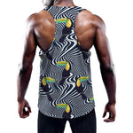 Illusion Toucan Print Training Tank Top