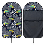 Illusion Toucan Print Waterproof Car Seat Cover
