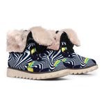 Illusion Toucan Print Winter Boots