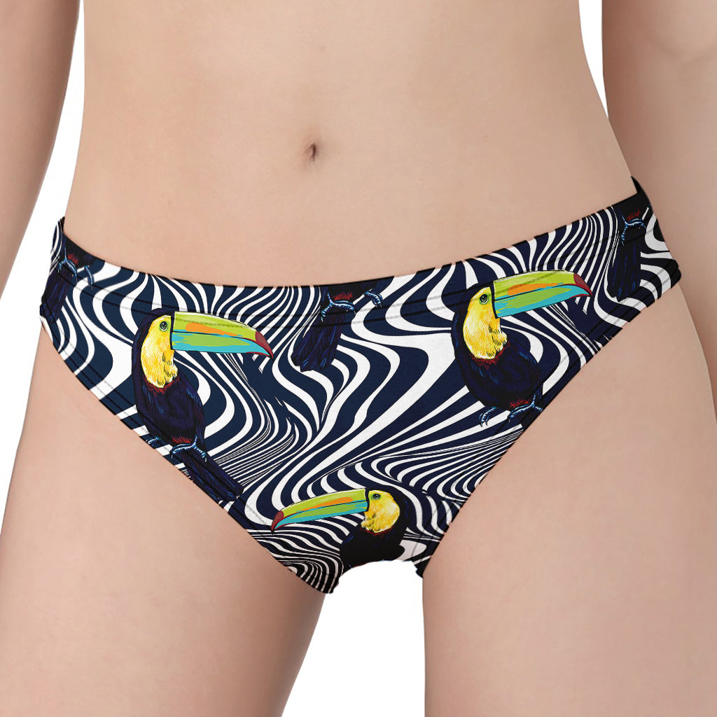 Illusion Toucan Print Women's Panties