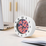 Independence Day USA Flag Pattern Print Alarm Clock