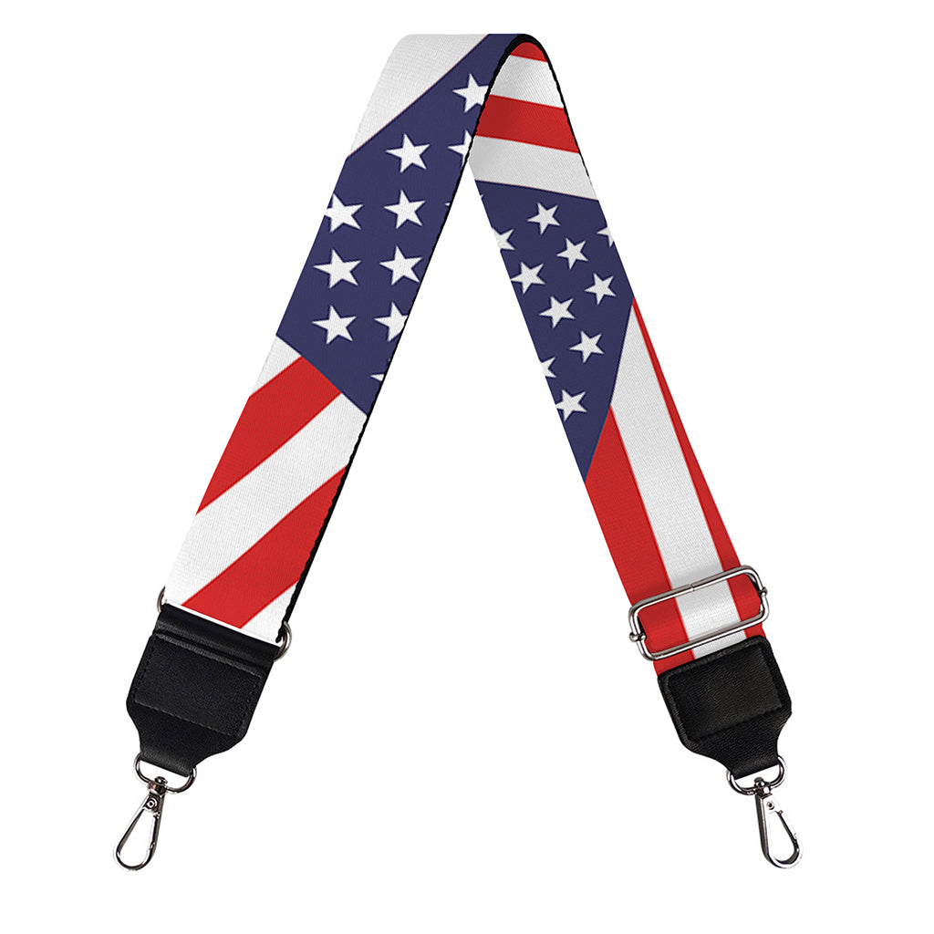 Independence Day USA Flag Pattern Print Bag Strap