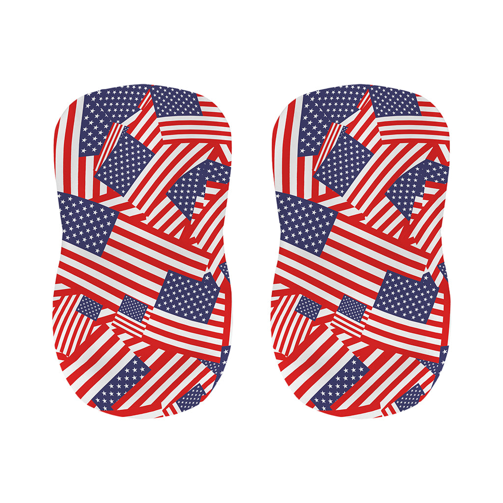 Independence Day USA Flag Pattern Print Bar Stool Covers