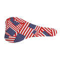 Independence Day USA Flag Pattern Print Bicycle Seat Cover