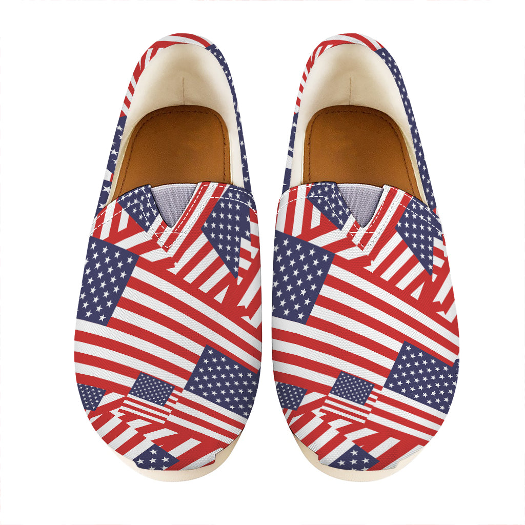 Independence Day USA Flag Pattern Print Casual Shoes