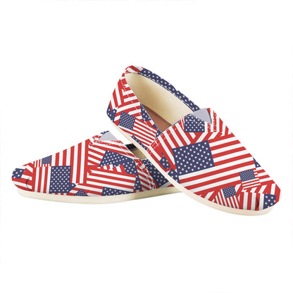 Independence Day USA Flag Pattern Print Casual Shoes