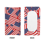 Independence Day USA Flag Pattern Print Changing Pad Cover