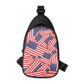Independence Day USA Flag Pattern Print Sling Bag