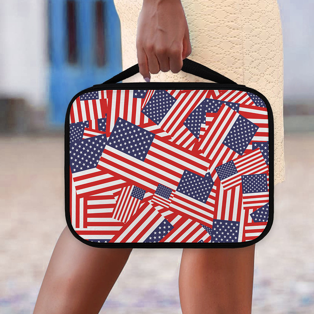 Independence Day USA Flag Pattern Print Classic Bible Case