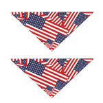 Independence Day USA Flag Pattern Print Dog Bandana