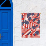 Independence Day USA Flag Pattern Print Garden Flag