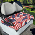 Independence Day USA Flag Pattern Print Golf Cart Seat Cover